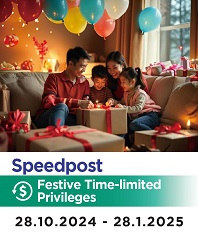 Speedpost Time-Limited Festive Privileges