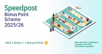 Speedpost Bonus Point Scheme 2025/26
